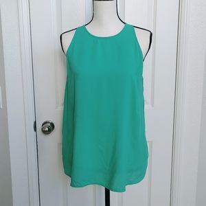 Old Navy Green Sleeveless Dressy Tank Top